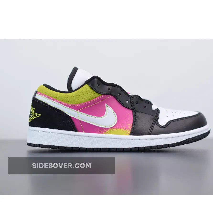 Air Jordan 1 Low Spray Paint Splatter CW5564-001 Air Jordan 1 Low Spray Paint Splatter CW5564-001