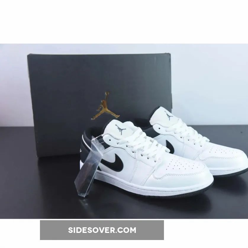 Air Jordan 1 Low White Black