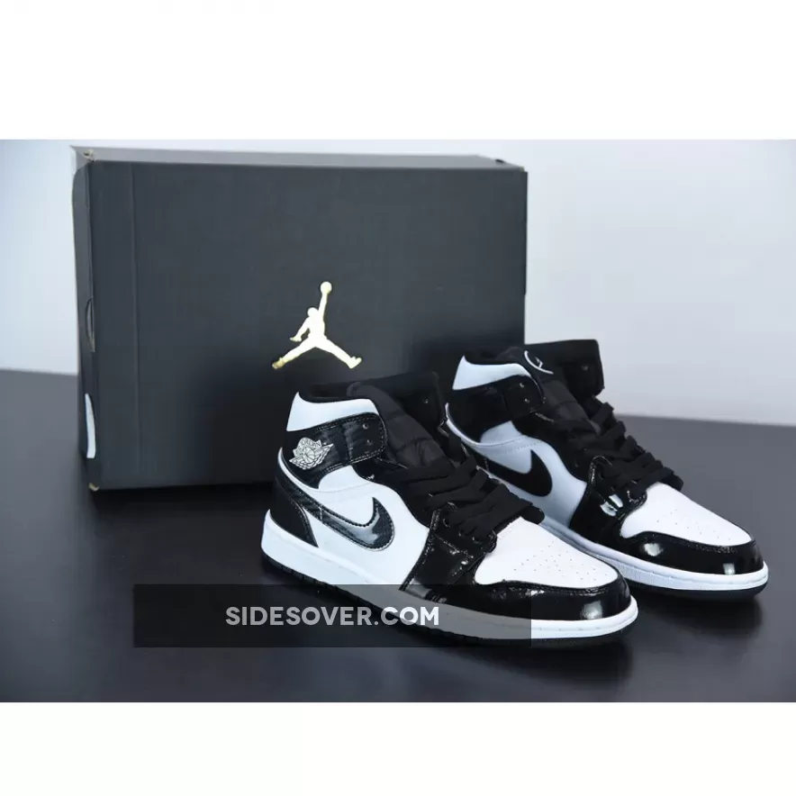 Air Jordan 1 Mid "All-Star" Black White