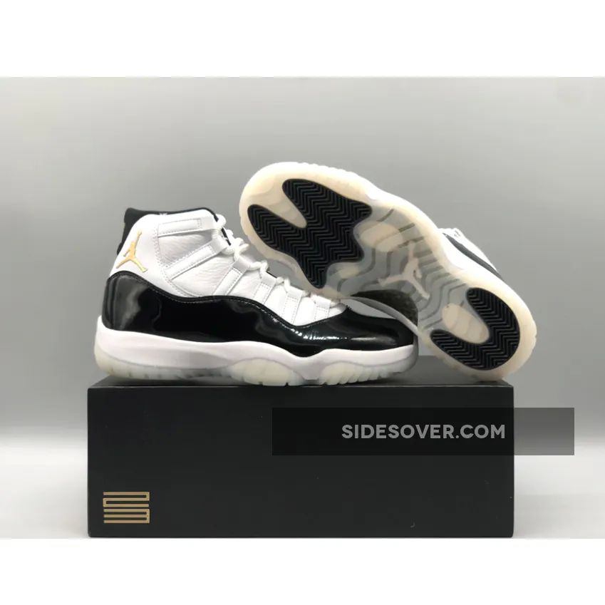 Air Jordan 11 DMP 2023 White/Black-Metallic Gold