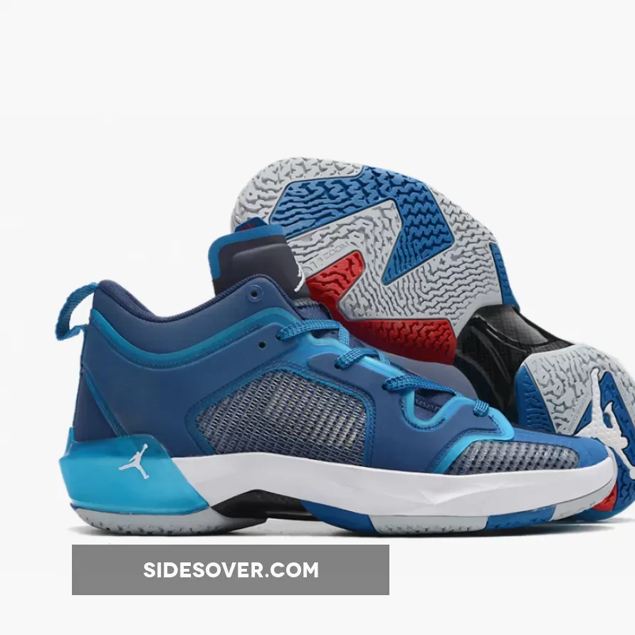 Air Jordan 37 Low "Fraternity" Military Blue/White-Midnight Navy