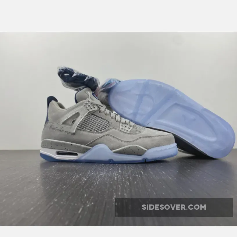 Air Jordan 4 Retro Georgetown PE Light Grey