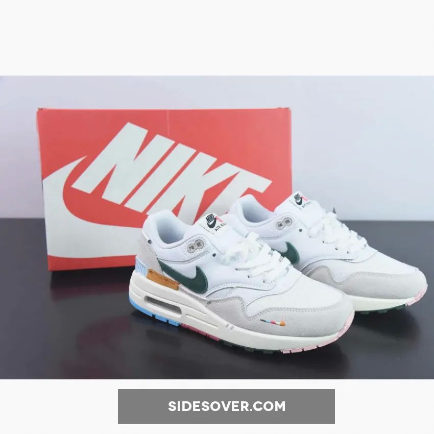Air Max 1 "All Petals United" White / Green / Pink / Blue / Yellow