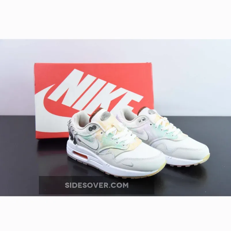 Air Max 1 Metal Charms Phantom Bright Mandarin