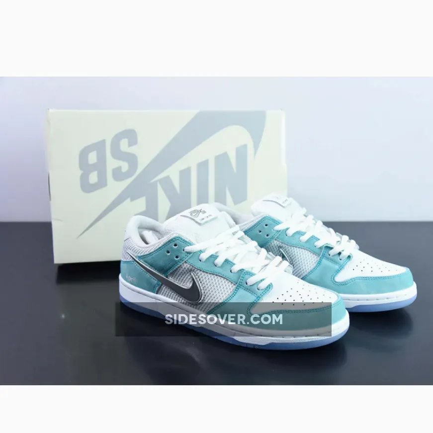 April Skateboards x Nike SB Dunk Low Blue White Silver