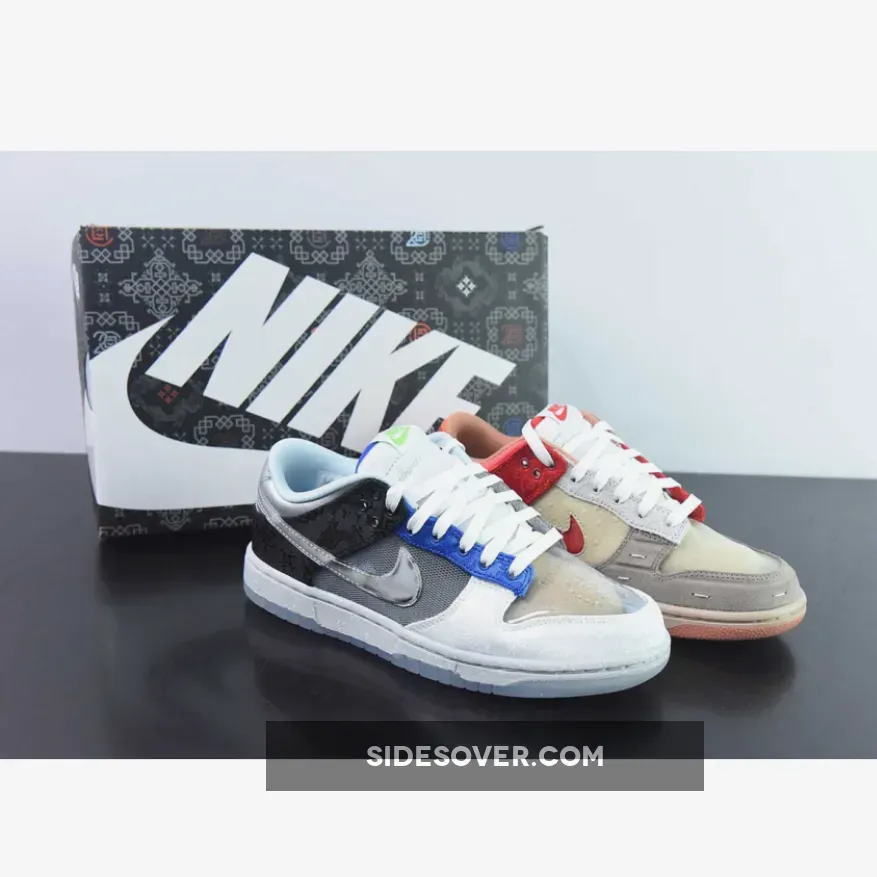 CLOT x Nike Dunk Low What The