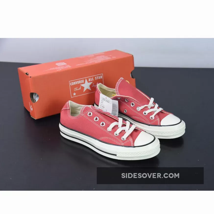 Converse Chuck 70 Low Vintage Canvas Rhubarb Pie/Egret/Black
