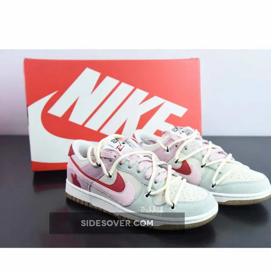 Custom Nike Dunk Low ’85 Double Swoosh’ Rabbit