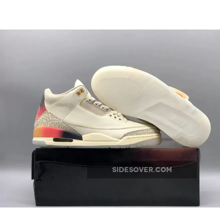 J Balvin x Air Jordan 3 Medellín Sunset