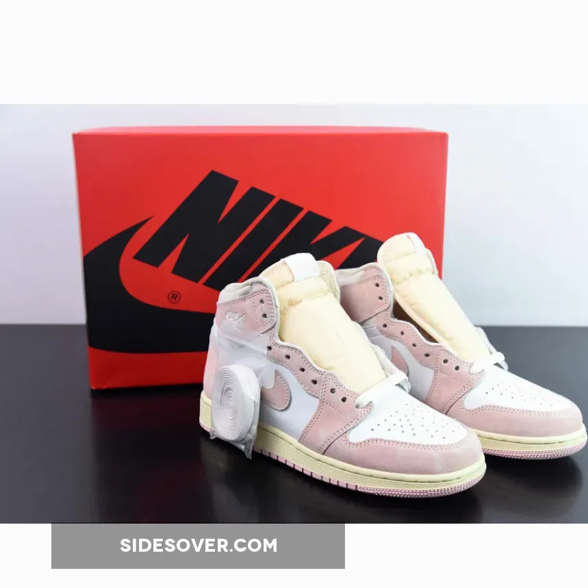 Jordan 1 High OG ‘Washed Pink’ Atmosphere/White-Muslin
