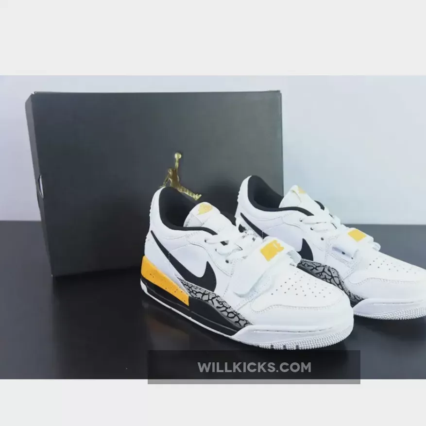 Jordan Legacy 312 Low ‘Rare Air’ White/Black/Yellow