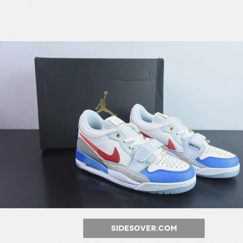 Jordan Legacy 312 Low Red White Blue
