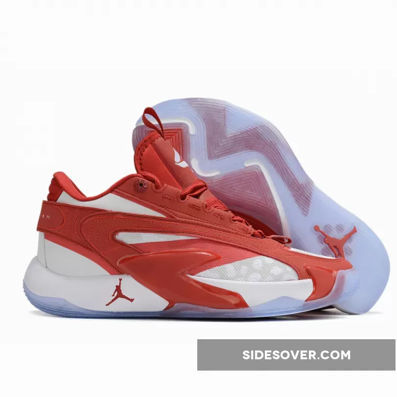 Jordan Luka 2 TB White/University Red-Pure Platinum