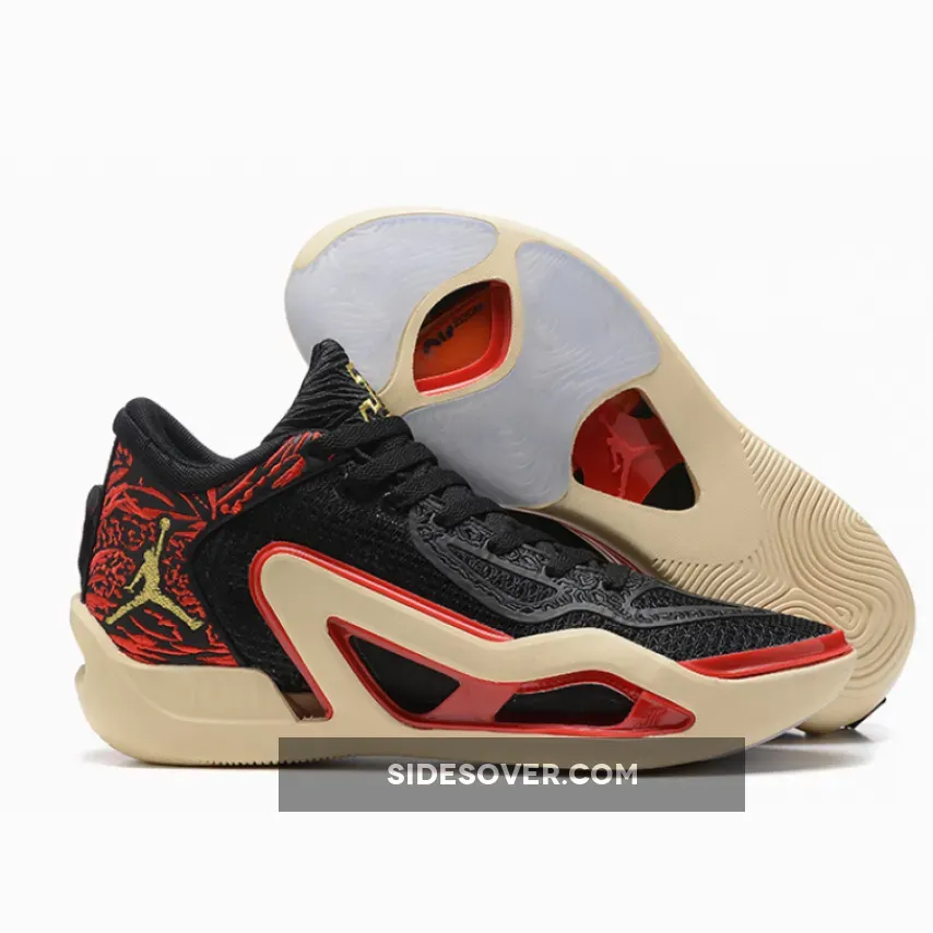 Jordan Tatum 1 "Zoo" Black/Red/Metallic Gold