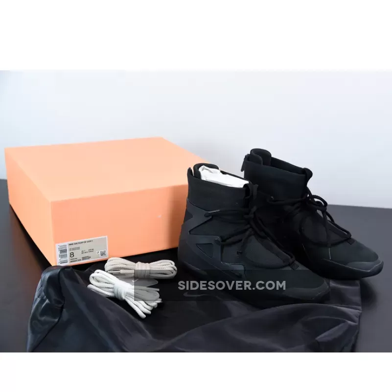 Nike Air Fear Of God 1 Triple Black