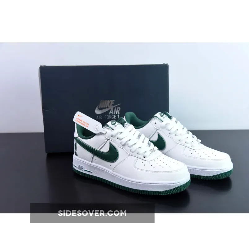 Nike Air Force 1 Low "Four Horsemen" White/Deep Forest-Wolf Grey