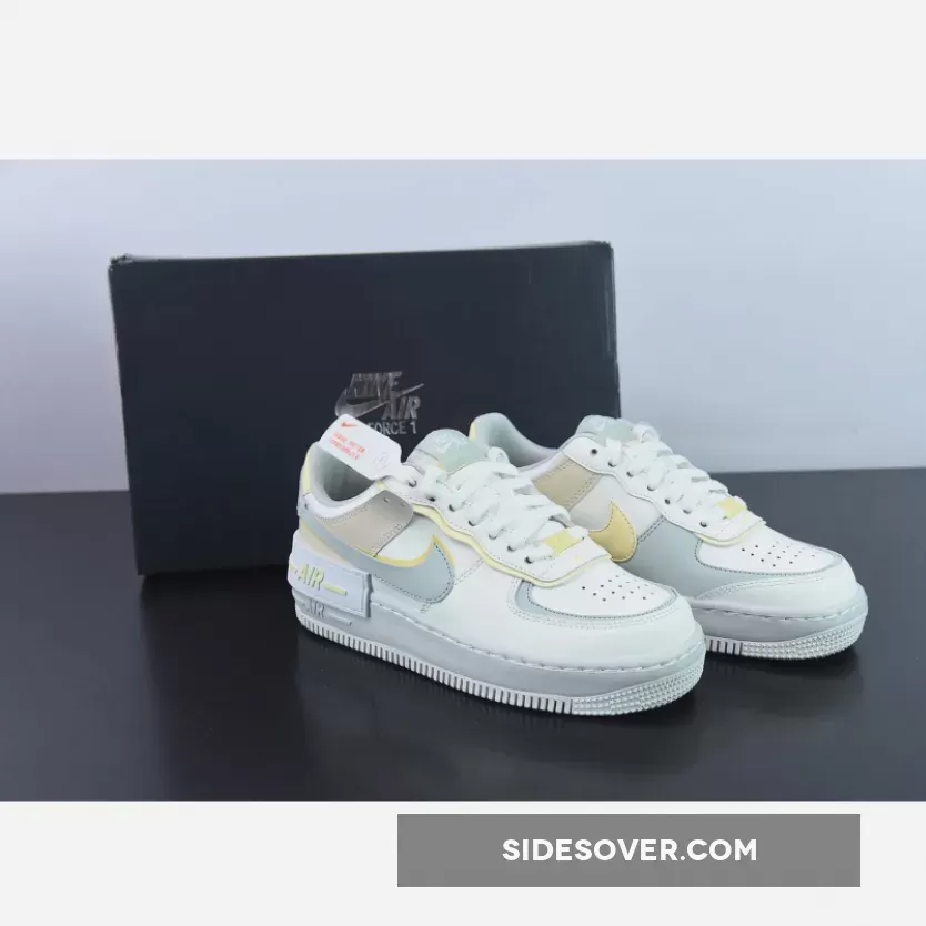 Nike Air Force 1 Low Shadow Sail/Light Silver-Citron Tint