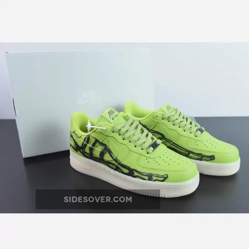 Nike Air Force 1 Low "Skeleton 2023" Green Goo