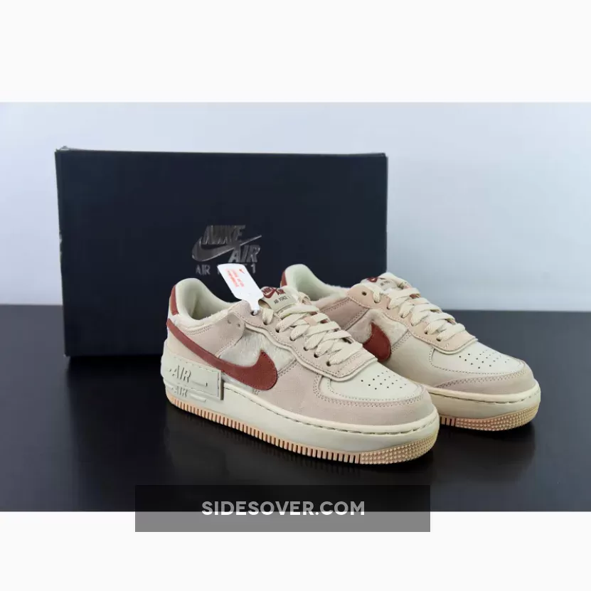 Nike Air Force 1 Shadow Shimmer/Sanddrift/Mars Stone