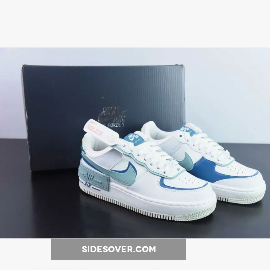 Nike Air Force 1 Shadow White Blue Whisper