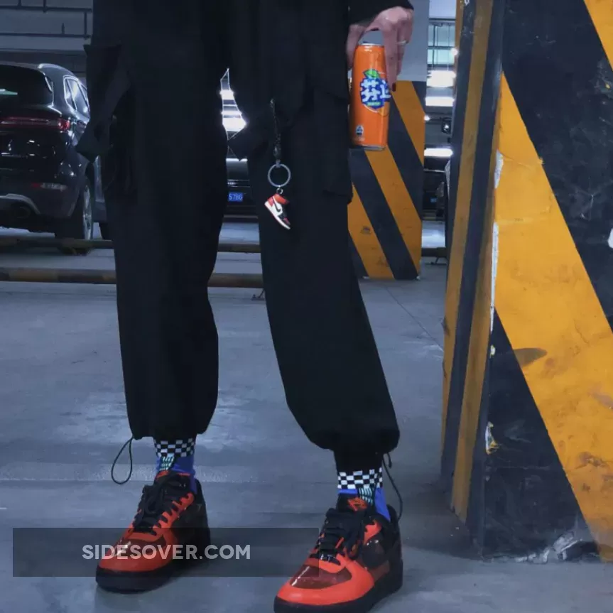 Nike Air Force 1 "Shibuya Halloween" Black Orange