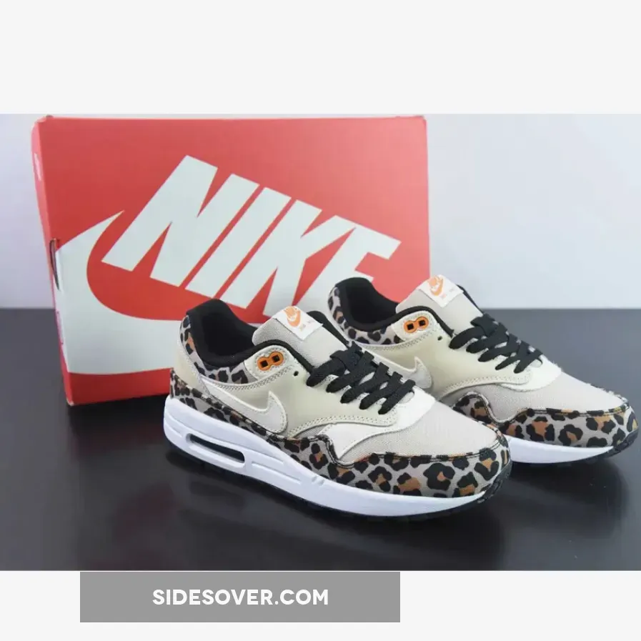 Nike Air Max 1 ‘Leopard’ Desert Ore/Orange Peel-Black