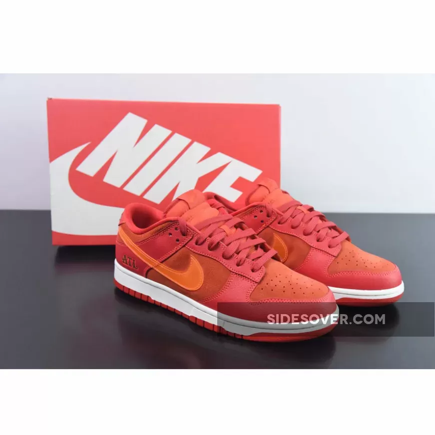 Nike Dunk Low "ATL" University Red/Bright Crimson