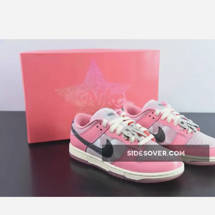 Nike Dunk Low Barbie Pink Foam/Pale Vanilla-Black