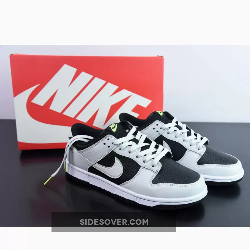 Nike Dunk Low Reverse Panda Neon