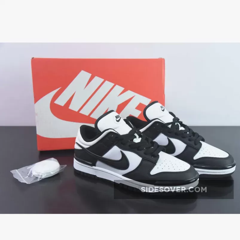 Nike Dunk Low Twist "Panda" White Black