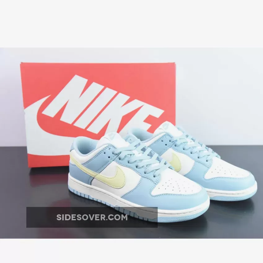 Nike Dunk Low White/Light Blue