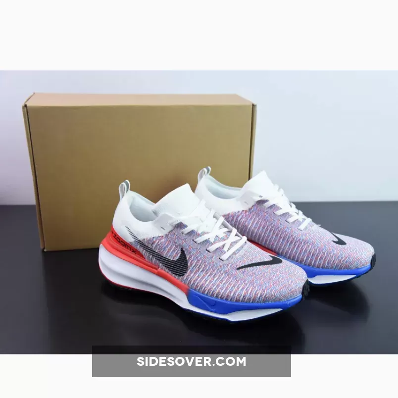 Nike Invincible 3 White University Red Photo Blue Black