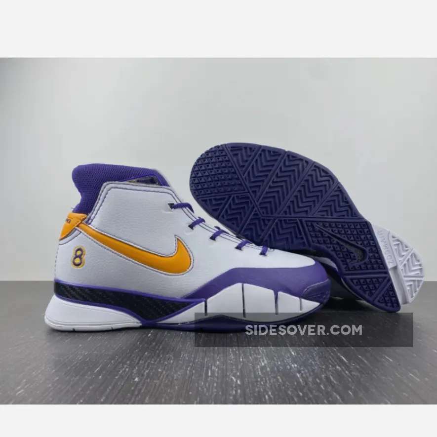 Nike Kobe 1 Protro 'Close Out' White/Del Sol-Varsity Purple