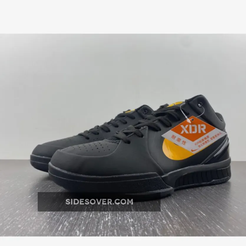 Nike Kobe 4 Protro "Black Mamba" Black University Gold Nike Kobe 4 Protro "Black Mamba" Black University Gold