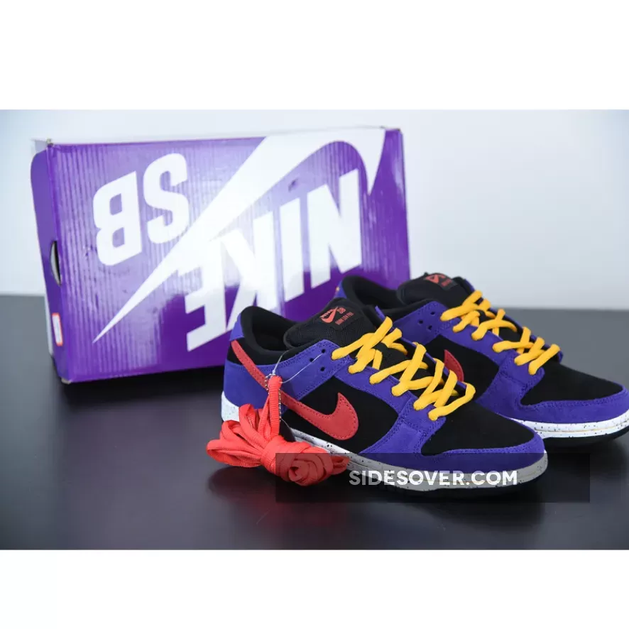 Nike SB Dunk Low "ACG Terra" Black/Sunburst/Varsity Purple/Taxi