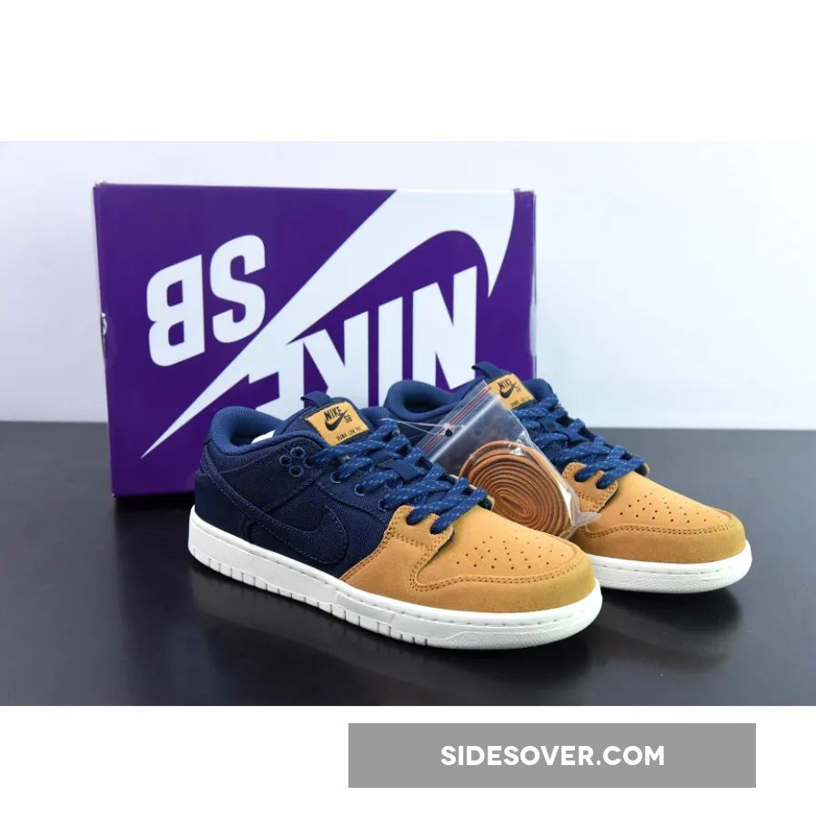 Nike SB Dunk Low Desert Ochre/Midnight Navy