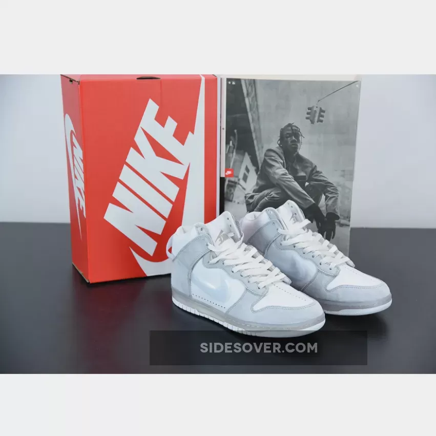 Slam Jam X Dunk High White Platinum Da1639 100 Clear/Pure