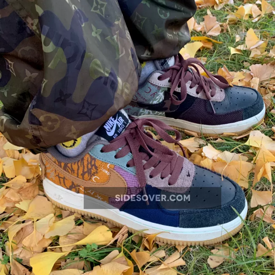 Travis Scott x Nike Air Force 1 Low "Cactus Jack" Muted Bronze