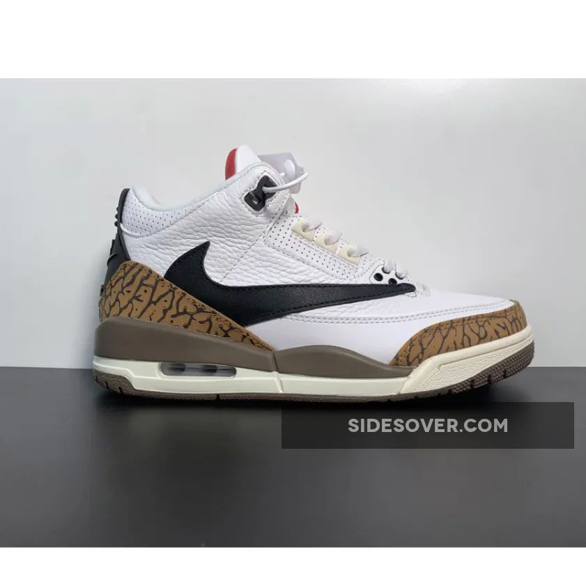 Travis Scott x Nike Air Jordan 3 Tan Brown