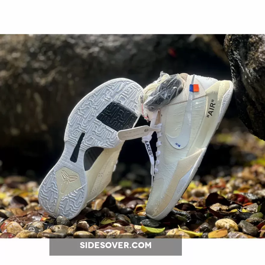 Undefeated x Custom Nike Kobe 5 Protro Rice White