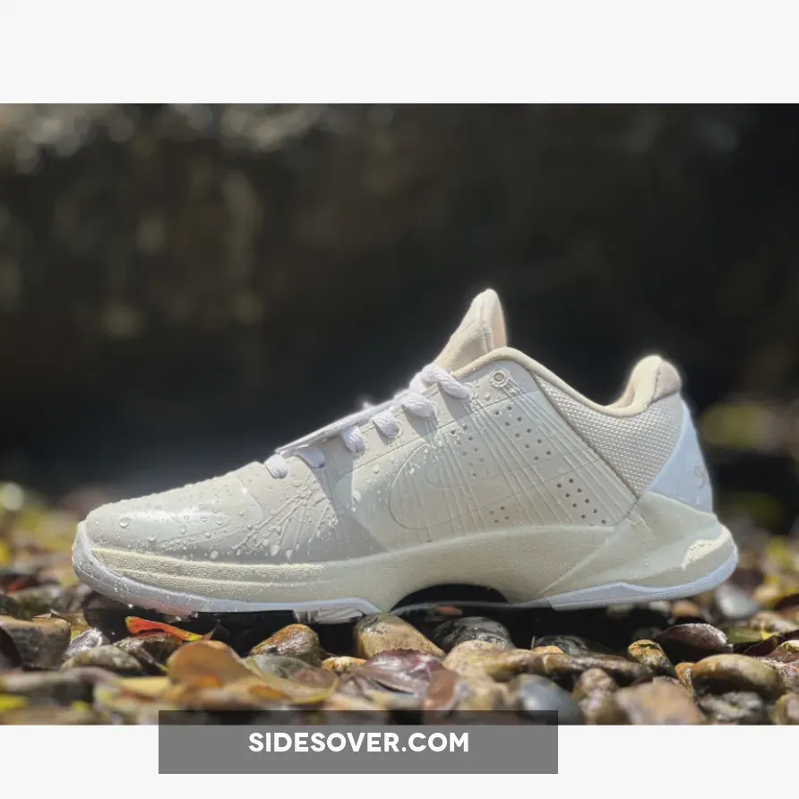 Undefeated x Custom Nike Kobe 5 Protro Rice White Undefeated x Custom Nike Kobe 5 Protro Rice White