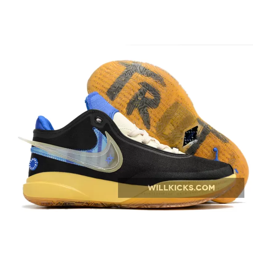 Uninterrupted x Nike LeBron 20 "Speak Your Truth" Black/Hyper Royal-Gold