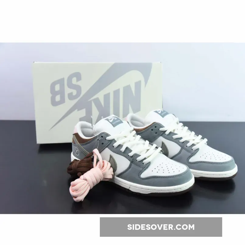 Yuto Horigome x Nike SB Dunk Low White/Grey-Brown